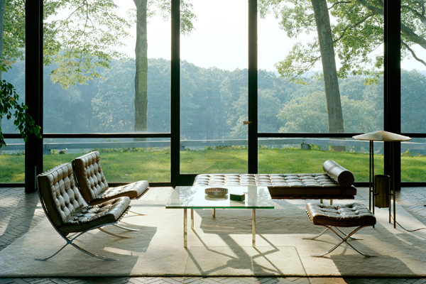 Glass House Interior